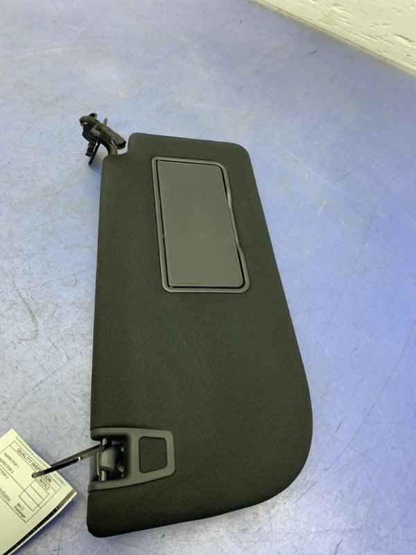 OEM Black Illuminated Sun Visor with Garage Door Opener for 2018, 2019, 2020, 2021, 2022, 2023, 2024, 2025 Ford & Lincoln - Front, Right (Passenger)