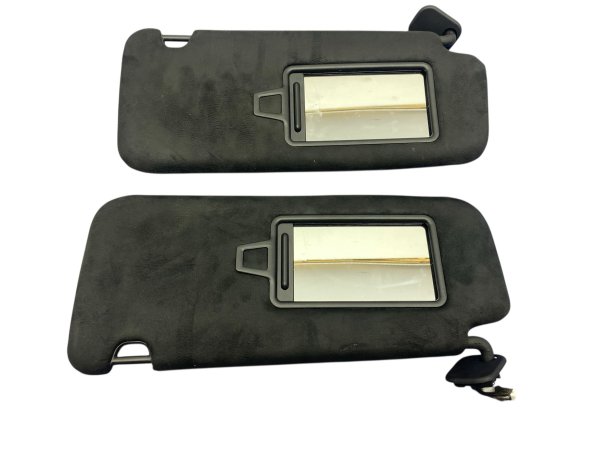OEM Black Illuminated Sun Visor for 2020, 2021, 2022, 2023, 2024, 2025 Kia Telluride - Front, Right (Passenger)