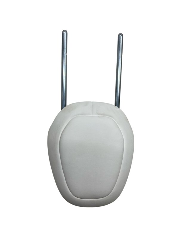 OEM White Seat Headrest for 2021, 2022, 2023, 2024, 2025 Tesla S, X - Front, Right (Passenger)
