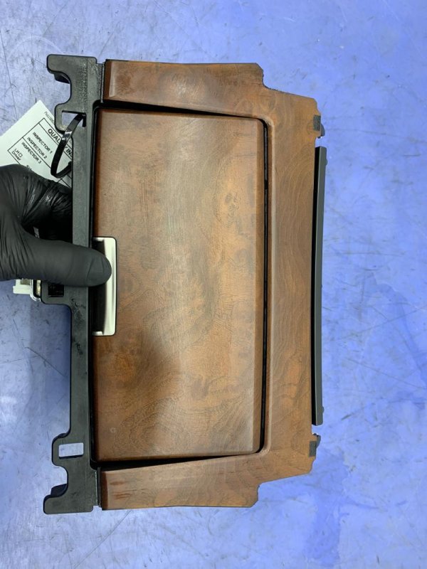 2013, 2014, 2015, 2016, 2017 Lexus LS460 Brown Center Console Storage and Cup Holder Trim Panel (OEM)