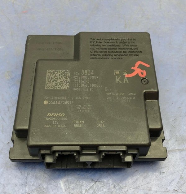 2021, 2022, 2023, 2024 Chevrolet Equinox Keyless Entry and Theft Control Module (OEM)