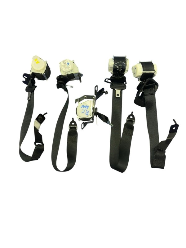 2018, 2019, 2020, 2021 Lincoln Navigator Black 2nd and 3rd Row Seat Belt Retractor Set - Rear, Right (Passenger) (OEM)