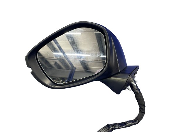 2022, 2023, 2024, 2025 Honda Civic Black Power Heated Door/Side View Mirror with LED Signal Lamp - Front, Left (Driver) (OEM)