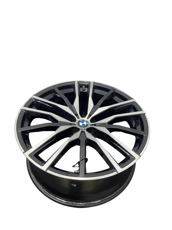2020, 2021, 2022, 2023, 2024, 2025 BMW X6 Machined Black Alloy Wheel - Front (OEM)