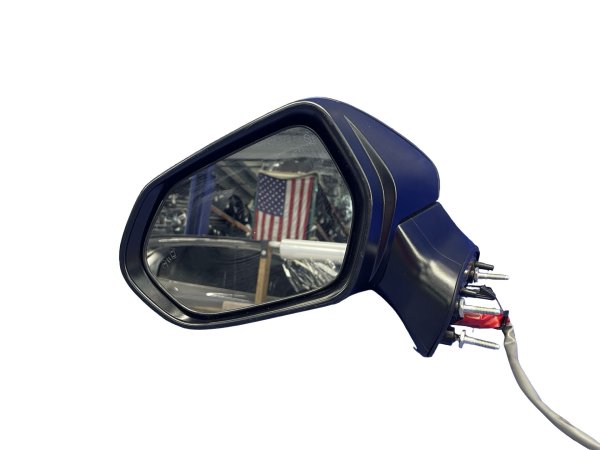 2018, 2019, 2020, 2021, 2022, 2023, 2024, 2025 Toyota Camry Gray Power Heated Blind Spot Door/Side View Mirror - Front, Left (Driver) (OEM)