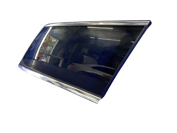 2020, 2021, 2022, 2023, 2024, 2025 Lincoln Aviator Quarter Glass with Silver Trim - Rear, Right (Passenger) (OEM)