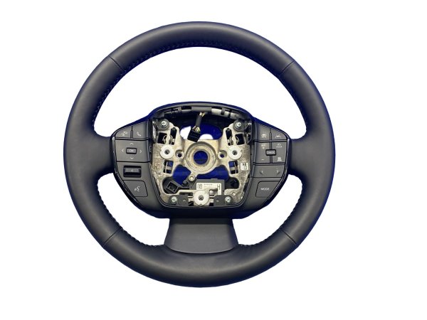 2023, 2024, 2025 Toyota Prius Black Heated Leatherette Steering Wheel - Front (OEM)