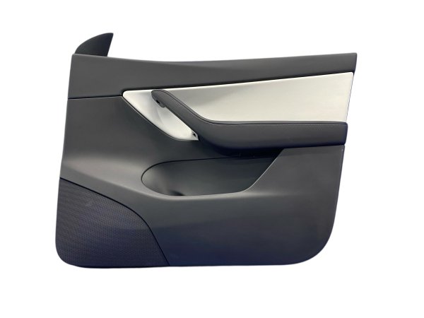 OEM Black Door Interior Trim Panel for 2020, 2021, 2022, 2023, 2024 Tesla Y - Front