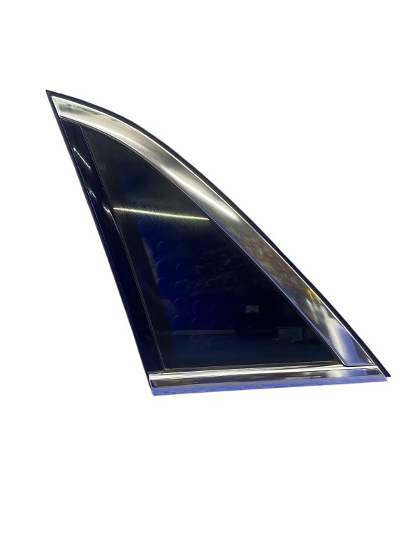 OEM Quarter Glass with Chrome Trim for 2009, 2010, 2011, 2012, 2013, 2014 Rolls-Royce Ghost - Rear, Left (Driver)