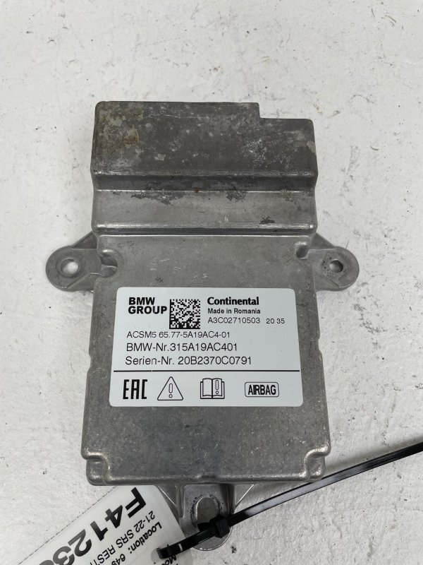 OEM Airbag Control Module for 2020, 2021, 2022 BMW
