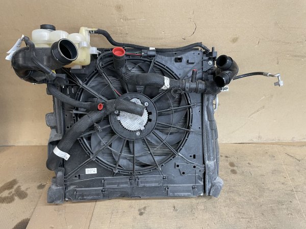 2020, 2021, 2022, 2023, 2024 Lincoln Aviator Radiator Condenser Cooling Pack Assembly - Rear (OEM)