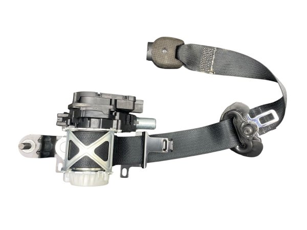 OEM Ebony (Black) Seat Belt Assembly with Pretensioner for 2018, 2019, 2020, 2021, 2022 Lincoln - Front, Right (Passenger)