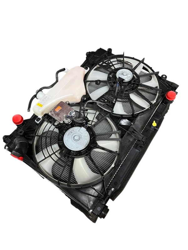 OEM Radiator Fan Condenser Motor Assembly for 2015, 2016, 2017, 2018, 2019, 2020, 2021, 2022 Lexus RC300, RC350 - Front