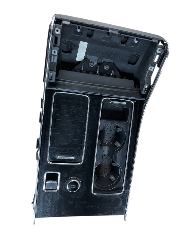 OEM Brown Center Console Upper Finish Trim Panel with Cup Holder and Drive Mode Switch for 2020, 2021, 2022, 2023, 2024 Lincoln - Rear