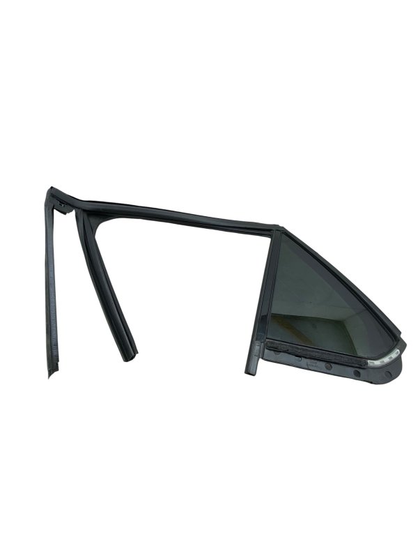 2020, 2021, 2022, 2023, 2024, 2025 Ford Explorer Door Vent Window Glass with Trim - Rear, Left (Driver) (OEM)