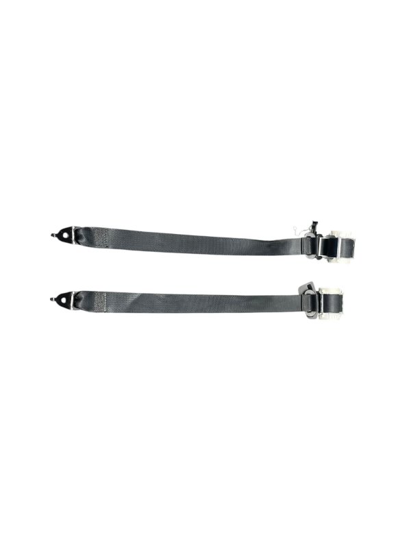 2018, 2019, 2020, 2021 Lincoln Navigator Black 2nd Row Seat Belt Retractor Set - Rear, Left (Driver) (OEM)