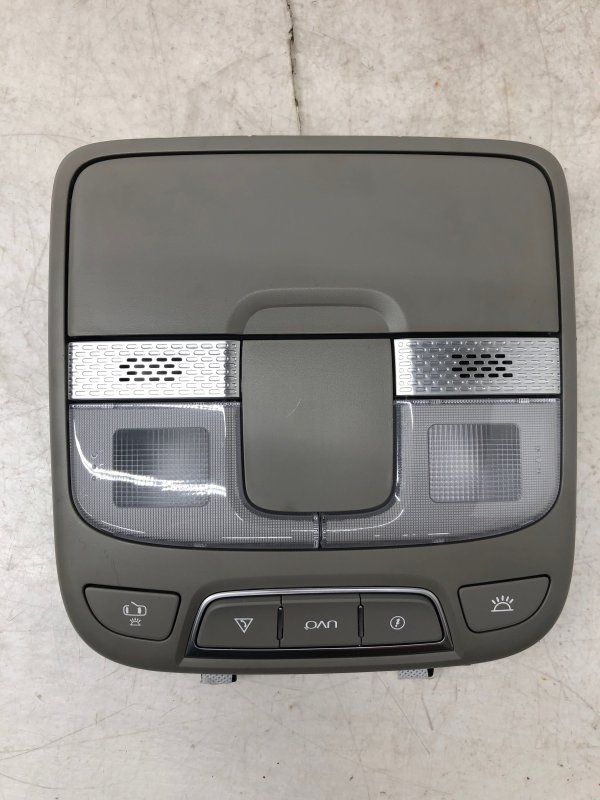 OEM Gray Roof Console Dome Light Panel for 2020, 2021, 2022 Kia Telluride - Front