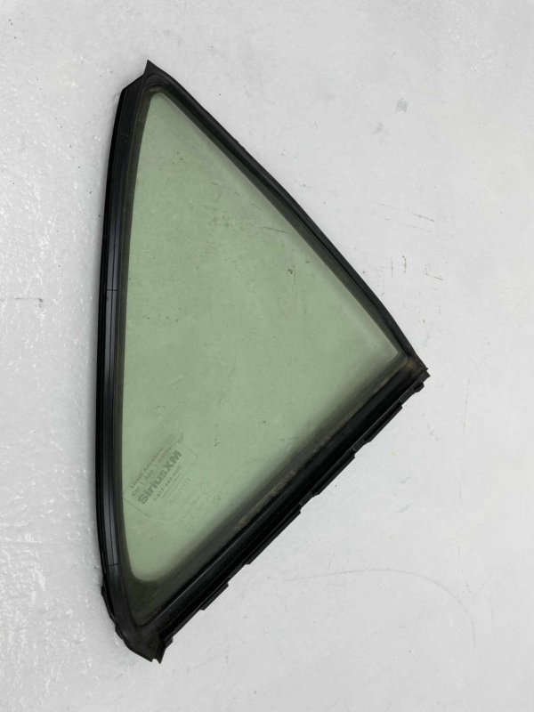 2023, 2024, 2025 Toyota Prius Black Door Quarter Glass with Trim - Rear, Right (Passenger) (OEM)