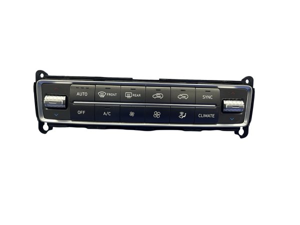 OEM Black Climate Control Panel with Radio and Drive Mode Controls for 2021, 2022, 2023 Hyundai - Front