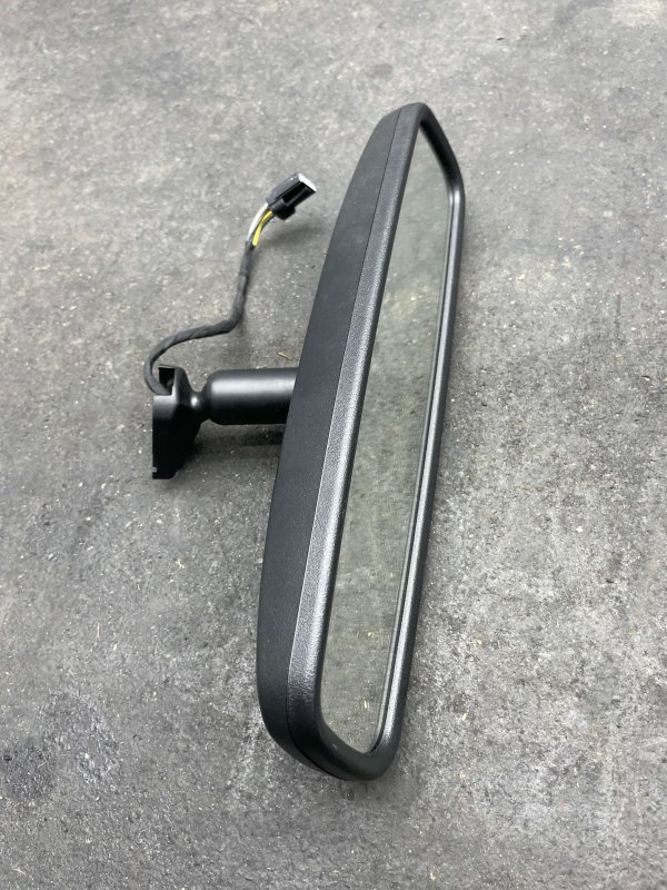 OEM Chrome Auto-Dimming Interior Rear View Mirror for 2018, 2019, 2020, 2021, 2022, 2023, 2024, 2025 Ford - Rear Front