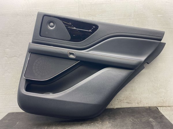 2020, 2021, 2022, 2023, 2024, 2025 Lincoln Aviator Black Door Interior Trim Panel - Rear, Right (Passenger) (OEM)