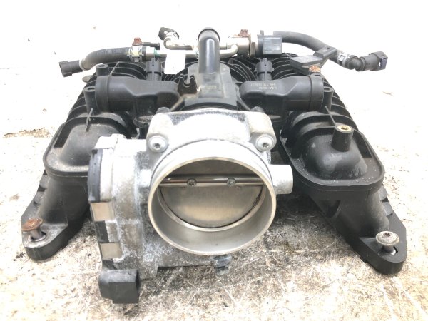 OEM Engine Intake Manifold with Throttle Body for 2017, 2018 Porsche Macan - Upper Lower