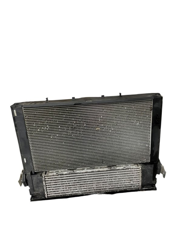 OEM Main Radiator for 2013, 2014, 2015, 2016, 2017, 2018 BMW 335i, 435i, M2, M235i - Rear