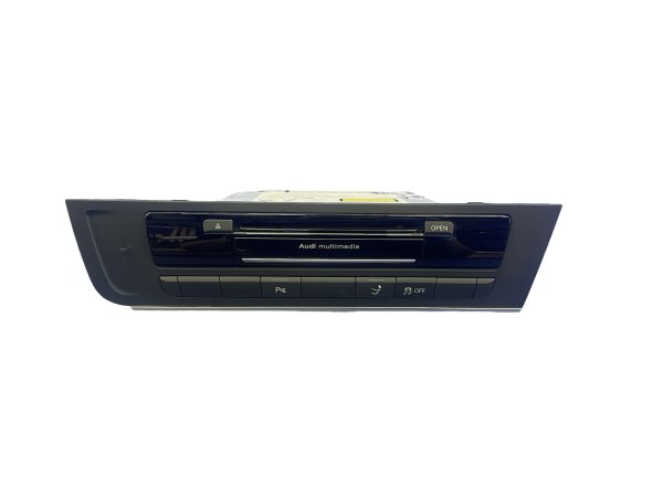 OEM Black Dash Multimedia CD Player Receiver Assembly for 2016, 2017, 2018 Audi - Front
