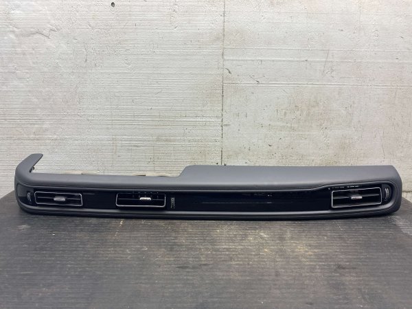 2020, 2021, 2022, 2023, 2024, 2025 Lincoln Aviator Black Dash Right and Center Air Vent with Trim Cover Panel - Front (OEM)