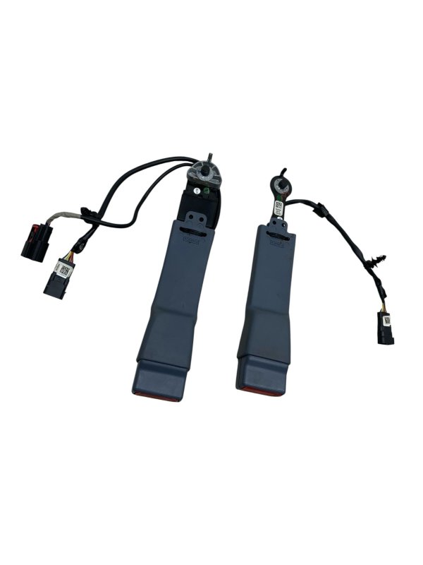 OEM Blue Illuminated Seat Belt Buckle Set for 2018, 2019, 2020, 2021, 2022 Lincoln Navigator - Front