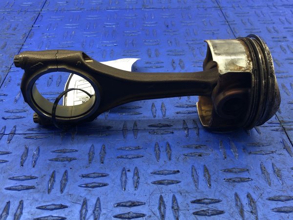 Engine Piston with Connecting Rod for 2010, 2011, 2012, 2013, 2014, 2015, 2016, 2017, 2018, 2019 Audi, Porsche, & Volkswagen