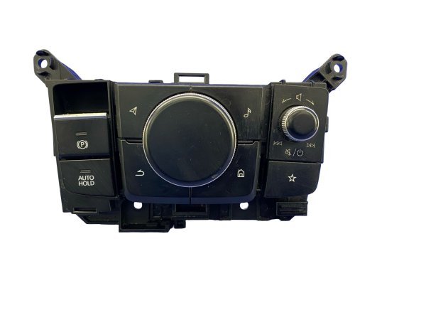 2019, 2020, 2021, 2022, 2023 Mazda 3 Black Console Mounted Radio Control Panel - Front (OEM)