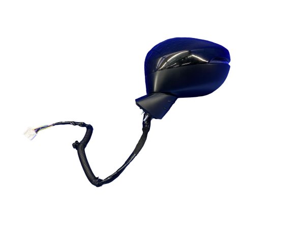 2022, 2023, 2024, 2025, 2026 Honda Civic Black Power Heated Blind Spot Door/Side View Mirror with Signal Lamp - Front, Left (Driver) (OEM)