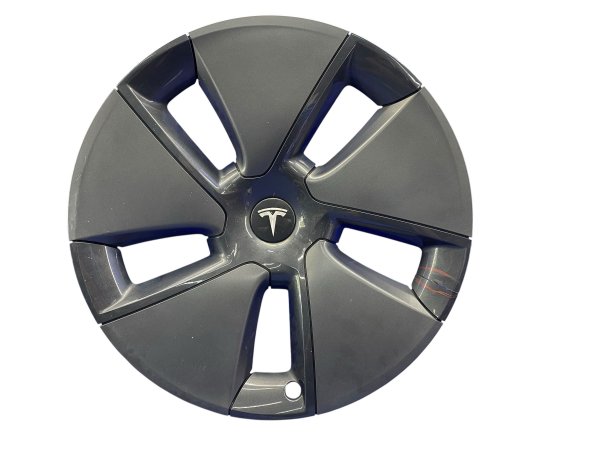 OEM Gray 18-Inch Aero Wheel Cover Hubcap Set for 2017, 2018, 2019, 2020, 2021, 2022, 2023 Tesla 3