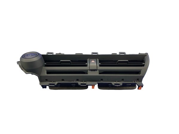 2023, 2024, 2025 Toyota Prius Black Center Dash Air Vent and Trim Panel with Ignition Switch - Front (OEM)