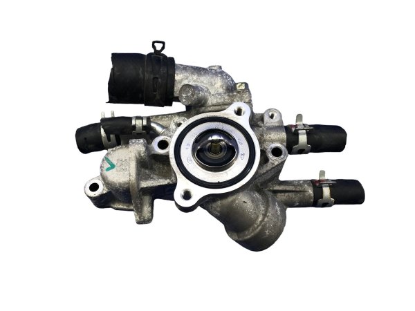 OEM Integrated Thermostat Housing Assembly with Coolant Pipe for 2008, 2009, 2010, 2011, 2012, 2013, 2014, 2015, 2016, 2017, 2018, 2019, 2020, 2021, 2022, 2023 Mitsubishi