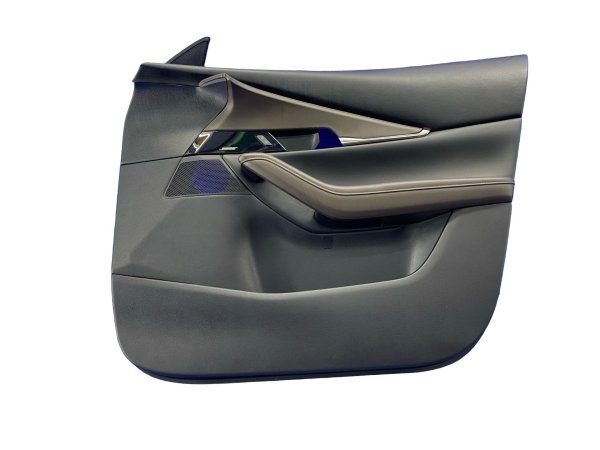 OEM Black Door Interior Trim Panel with Bose Audio for 2020, 2021, 2022, 2023, 2024, 2025 Mazda - Front, Right (Passenger)