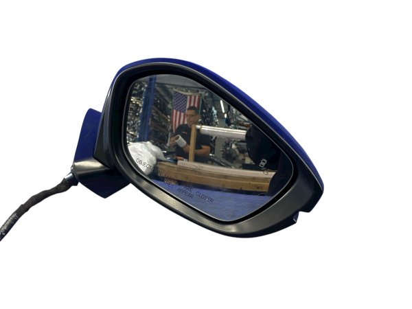 2025, 2026 Honda Civic Black Power Door/Side View Mirror with LED Signal - Front, Right (Passenger) (OEM)