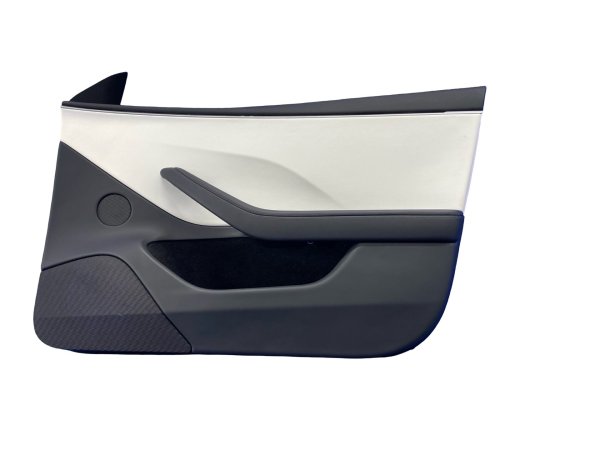 OEM Black Door Interior Trim Panel for 2024, 2025, 2026 Tesla 3 - Front
