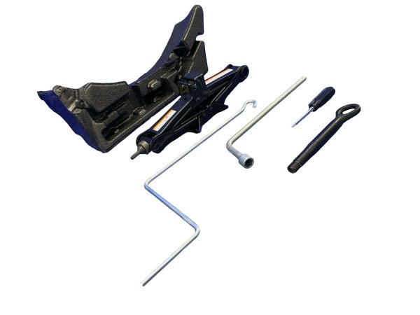 2020, 2021, 2022, 2023, 2024, 2025 Lexus IS300 Emergency Scissor Jack and Lug Wrench Tool Kit with Tray (OEM)