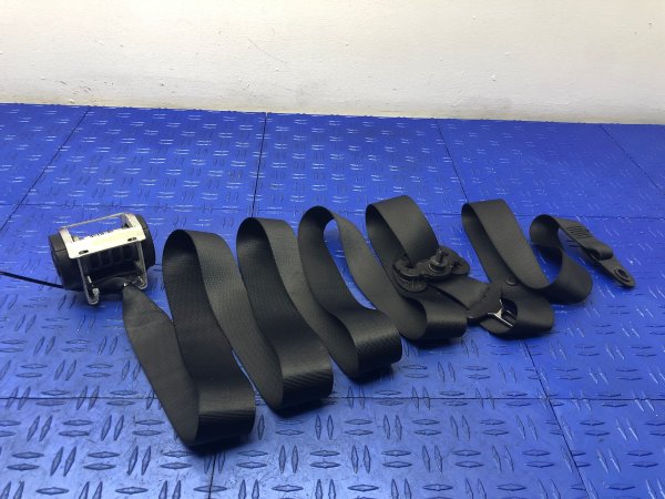 2010, 2011, 2012 Mini Cooper Black Seat Belt Assembly - Front (OEM)