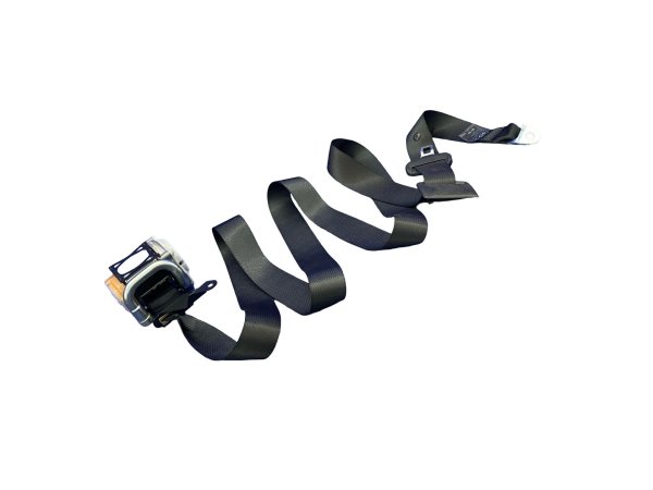 2021, 2022, 2023, 2024, 2025 Lexus IS300 Black Seat Belt Assembly - Rear, Left (Driver) (OEM)