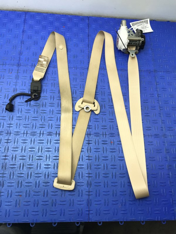 2010, 2011 Lexus LS460 Seat Belt Assembly with Pretensioner - Front, Right (Passenger) (OEM)