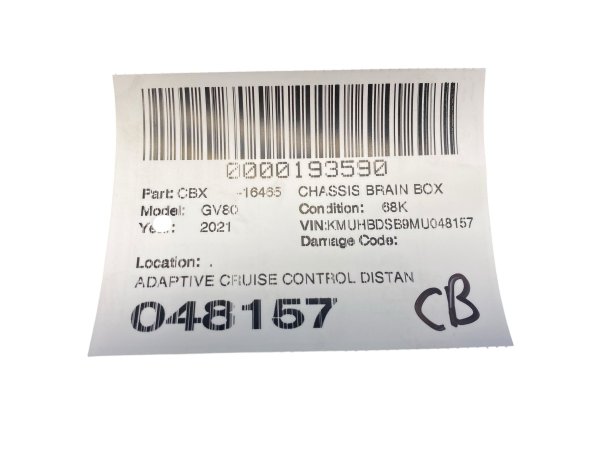 OEM Adaptive Cruise Control Distance Sensor Radar for 2021 Genesis GV80