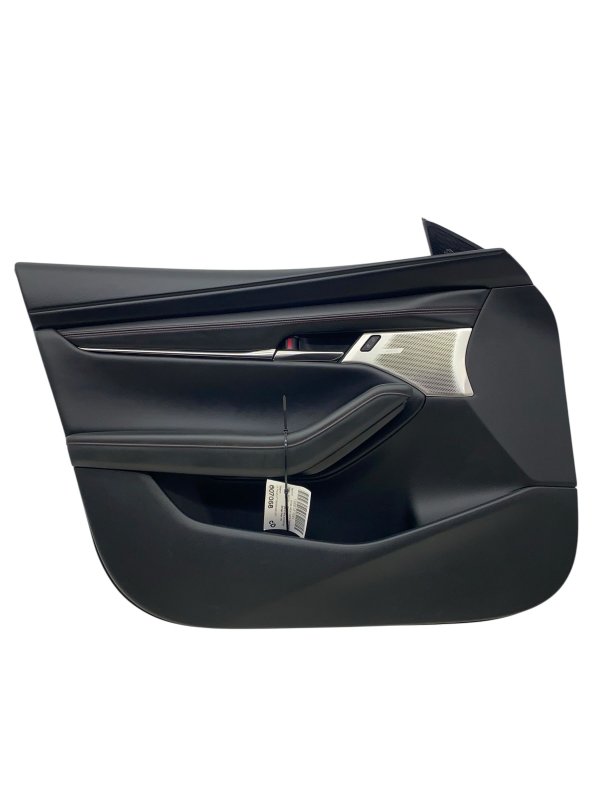 OEM Black Door Interior Trim Panel for 2019, 2020, 2021, 2022, 2023 Mazda 3 - Front, Left (Driver)