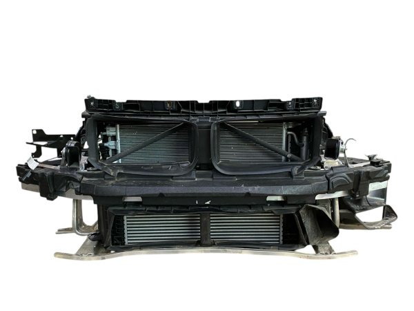 2020, 2021, 2022 BMW X1 Radiator Support Assembly with Cooling Fan and Air Shutter (OEM)