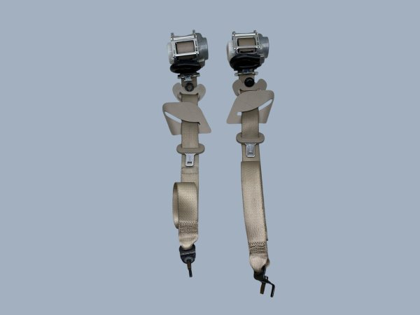 2020, 2021, 2022, 2023, 2024 Lincoln Aviator Tan 2nd Row Seat Belt Retractor Assembly Set - Rear, Left (Driver) (OEM)