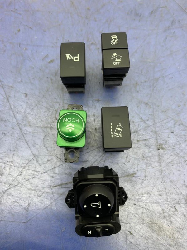 2016, 2017, 2018, 2019, 2020, 2021, 2022 Honda Pilot Dashboard Control Switch Set (OEM)