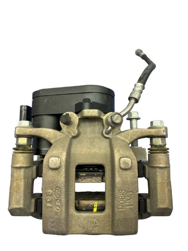 OEM Disc Brake Caliper with Electric Parking Actuator for 2021, 2022, 2023, 2024 Genesis - Lower Rear, Left (Driver)