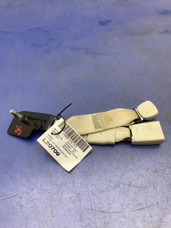 2018, 2019, 2020, 2021 Lincoln Navigator Tan 3rd Row Seat Belt Buckle - Rear, Left (Driver) (OEM)